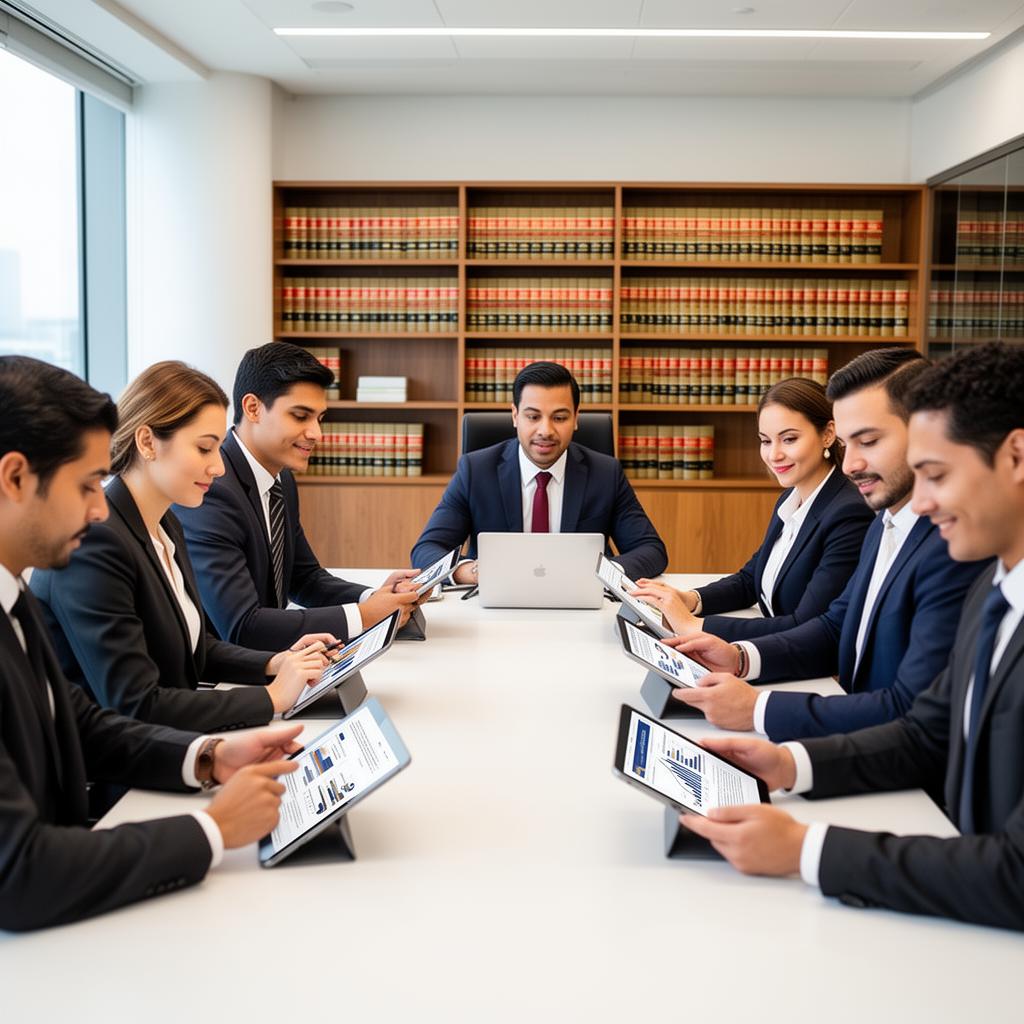 Equipo de abogados de tránsito